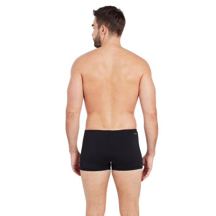 Boxer de bain à jambe carrée Cottesloe Hip Racer Homme Noir Taille 38-XXL Zoggs 462907BK38