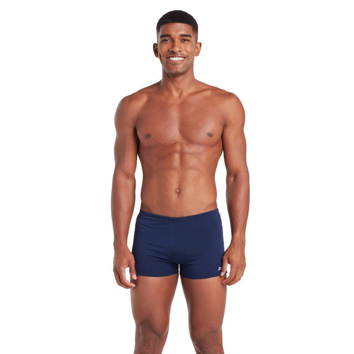 Boxer de bain à jambe carrée Cottesloe Hip Racer Homme Marine Taille 34-L Zoggs 462907NV34