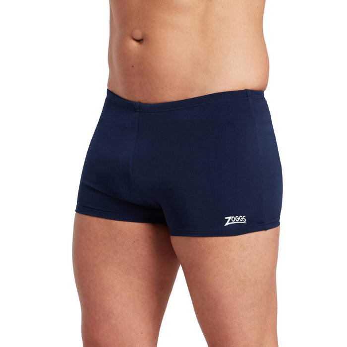 Boxer de bain à jambe carrée Cottesloe Hip Racer Homme Marine Taille 34-L Zoggs 462907NV34