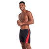 Jammers de natation Eaton Mid Homme Noir-Rouge Taille 32-M Zoggs 462923BKRD32