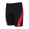 Jammers de natation Eaton Mid Homme Noir-Rouge Taille 34-L Zoggs 462923BKRD34