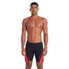 Jammers de natation Eaton Mid Homme Noir-Rouge Taille 40-XXXL Zoggs 462923BKRD40