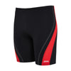 Jammers de natation Eaton Mid Homme Noir-Rouge Taille 42-4XL Zoggs 462923BKRD42