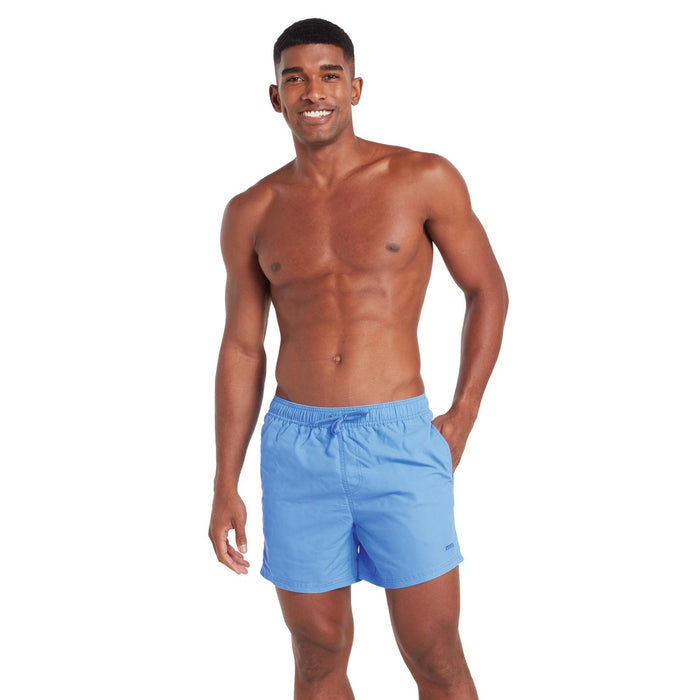 Short de bain Mosman Washed 15'' Homme Bleu Taille M Zoggs 462925BLM