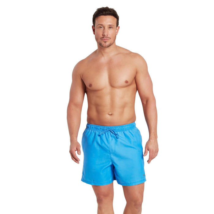 Short de bain Mosman Washed 15'' Homme Bleu Taille XXL Zoggs 462925BLXXL
