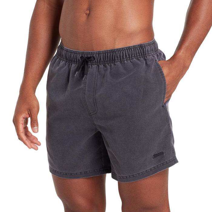 Short de bain Mosman Washed 15'' Homme Anthracite Taille S Zoggs 462925CHS