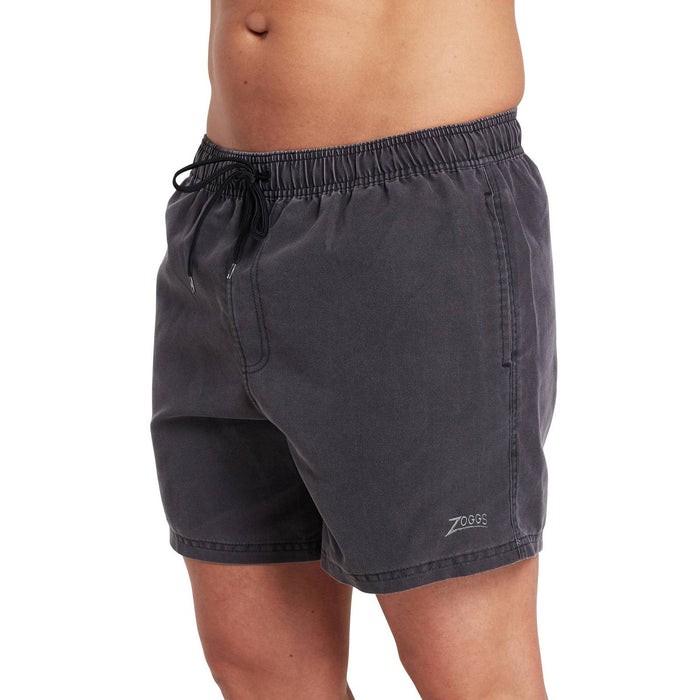 Short de bain Mosman Washed 15'' Homme Anthracite Taille XL Zoggs 462925CHXL