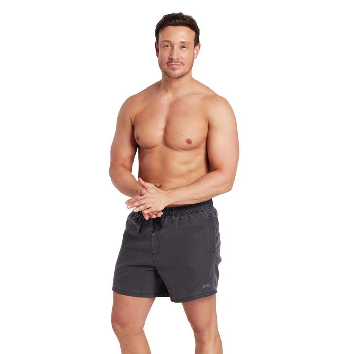 Short de bain Mosman Washed 15'' Homme Anthracite Taille XXL Zoggs 462925CHXXL