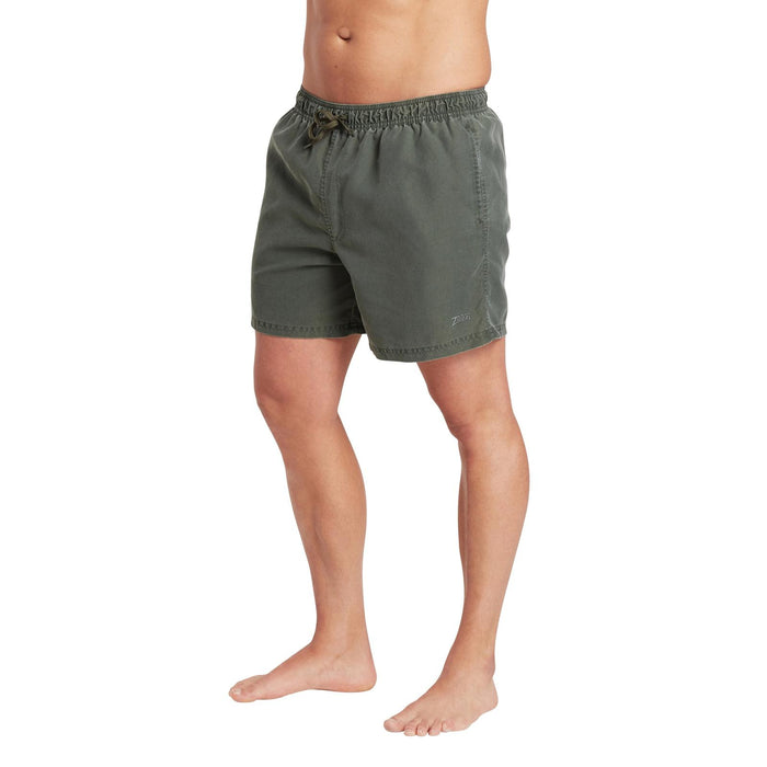 Short de bain Mosman Washed 15'' Homme Kaki Taille L Zoggs 462925KHL