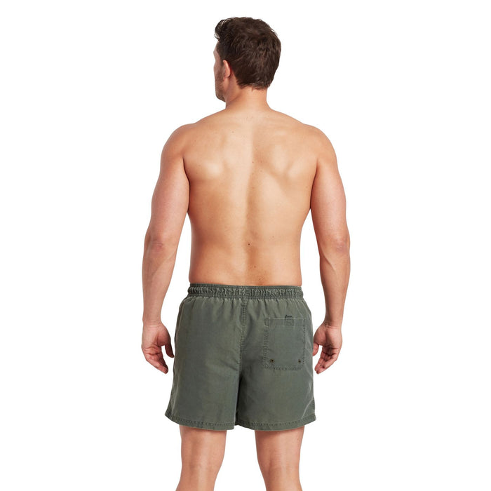 Short de bain Mosman Washed 15'' Homme Kaki Taille M Zoggs 462925KHM