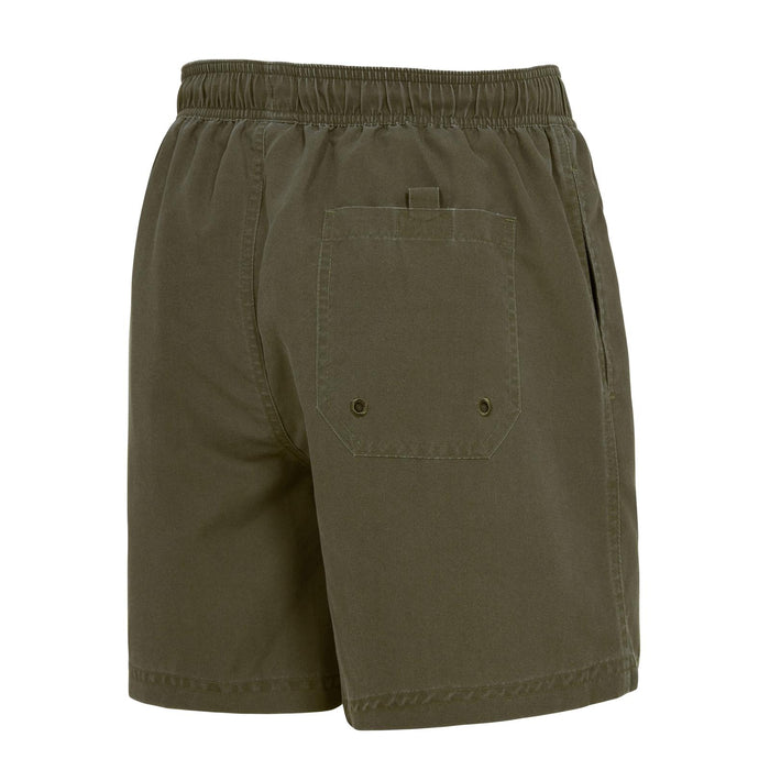 Short de bain Mosman Washed 15'' Homme Kaki Taille S Zoggs 462925KHS