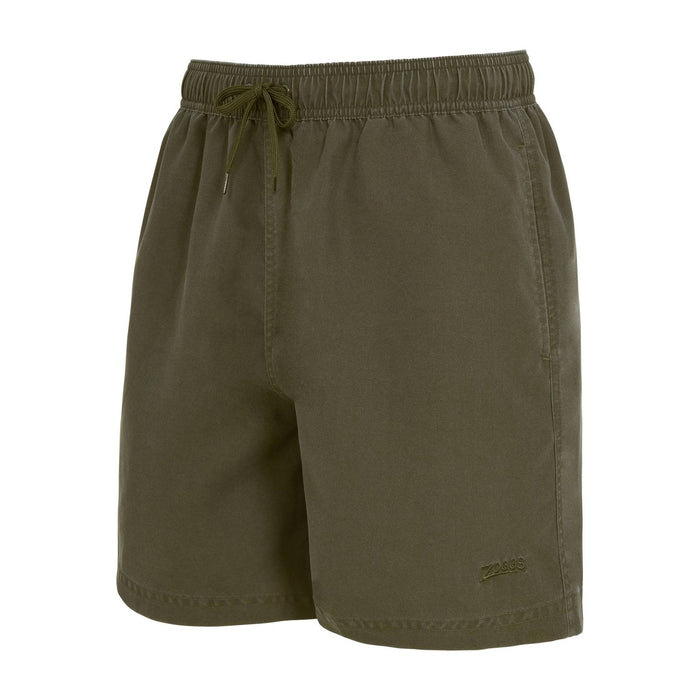 Short de bain Mosman Washed 15'' Homme Kaki Taille XXL Zoggs 462925KHXXL