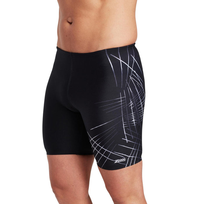 Jammer de natation Etch Mid Homme Noir Taille 34-L Zoggs 462926BK34