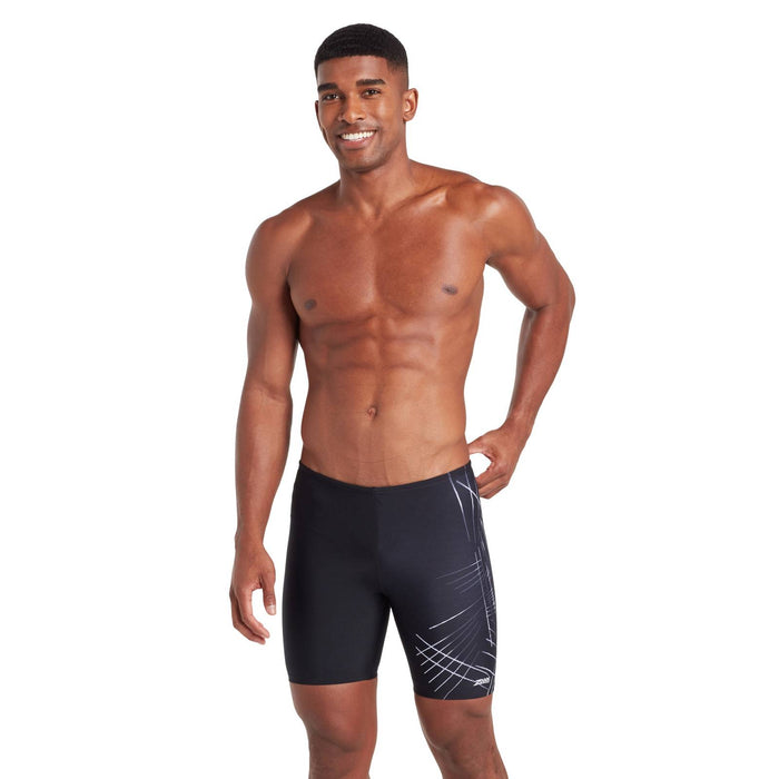 Jammer de natation Etch Mid Homme Noir Taille 38-XXL Zoggs 462926BK38