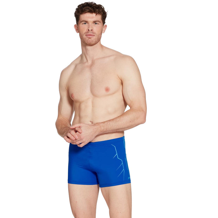 Boxer de bain Combat 27 Homme Bleu Taille 38-XXL Zoggs 462930CORY38