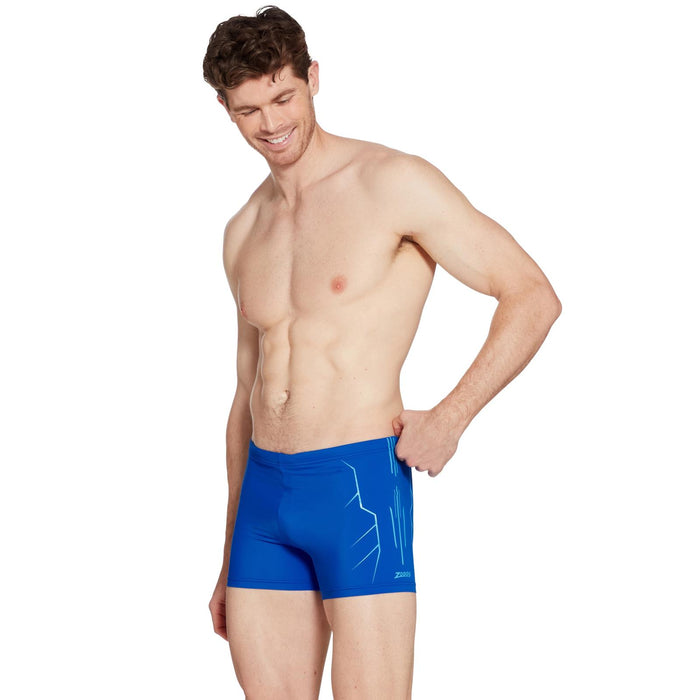 Boxer de bain Combat 27 Homme Bleu Taille 42-4XL Zoggs 462930CORY42
