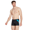 Boxer de bain Sydney 27 Homme Noir-Turquoise Taille 42-4XL Zoggs 462931BKTQ42
