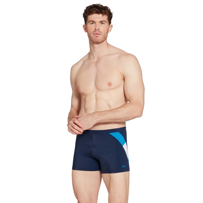 Boxer de bain Sydney 27 Homme Bleu marine-Bleu clair Taille 36-XL Zoggs 462931NVLB36