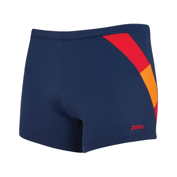 Boxer de bain Sydney 27 Homme Bleu marine-Rouge Taille 40-XXXL Zoggs 462931NVRD40