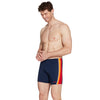 Boxer de bain à jambe carrée Toronto Hip Racer 32 Homme Bleu marine-Rouge Taille 32-M Zoggs 462932NVRD32