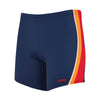 Boxer de bain à jambe carrée Toronto Hip Racer 32 Homme Bleu marine-Rouge Taille 34-L Zoggs 462932NVRD34
