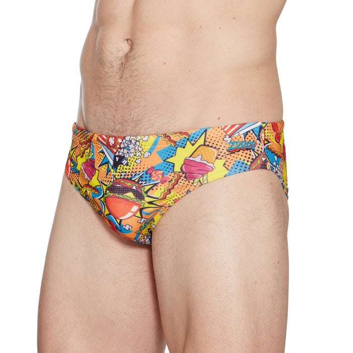 Slip de bain imprimé 6,5 Homme motif Peckish Taille 26-XXS Zoggs 462933PECK26