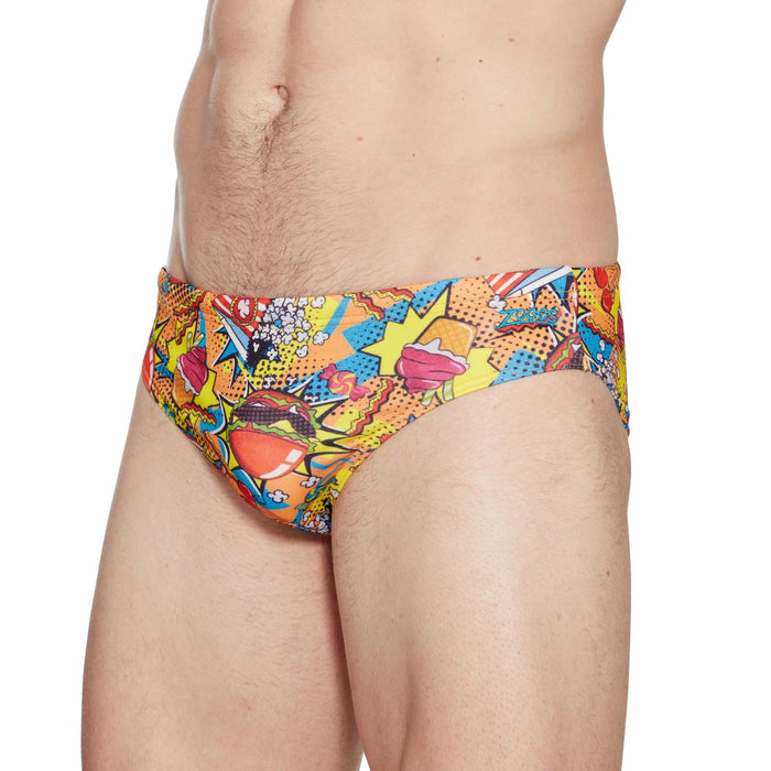 Slip de bain imprimé 6,5 Homme motif Peckish Taille 34-L Zoggs 462933PECK34
