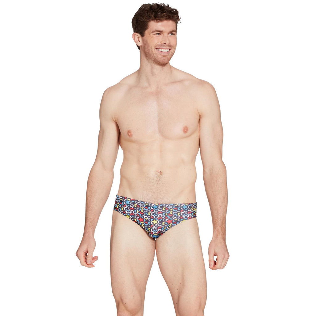 Slip de bain imprimé 6,5 Homme motif Supernova Taille 34-L Zoggs 462933SUPE34