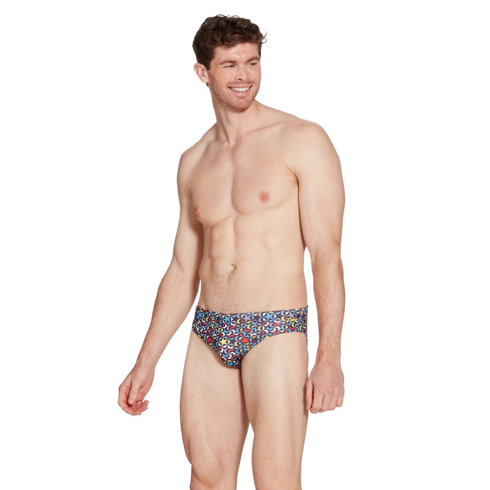 Slip de bain imprimé 6,5 Homme motif Supernova Taille 40-XXXL Zoggs 462933SUPE40