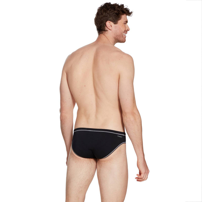 Slip de bain Melbourne 6,5 Homme Noir-Blanc Taille 42-4XL Zoggs 462934BKWH42