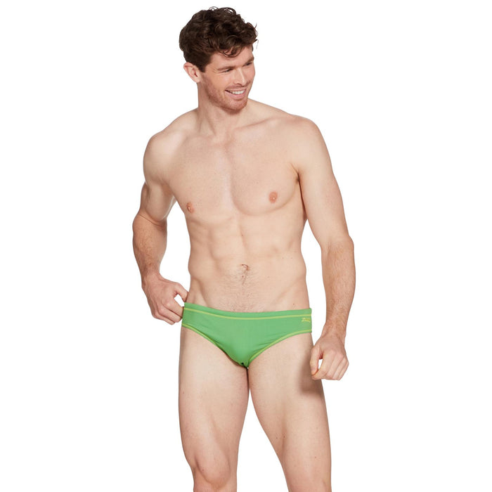 Slip de bain Melbourne 6,5 Homme Vert-Jaune Taille 34-L Zoggs 462934GNYL34