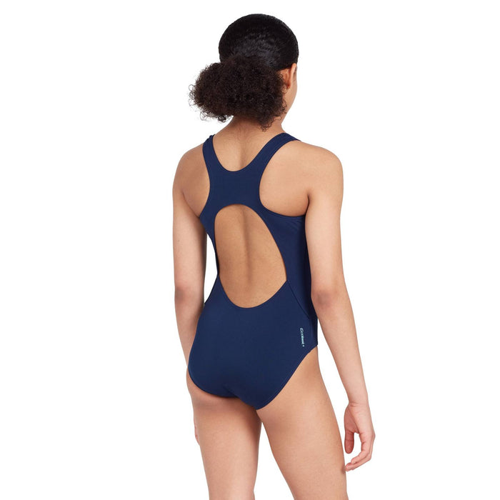 Maillot de bain 1 pièce Cottesloe Sportsback Fille Bleu marine Taille 28-8A Zoggs 463303NV28