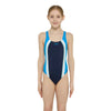 Maillot de bain une pièce Toronto Flyback Fille Marine-Bleu clair Taille 34-14A Zoggs 463314NVLB34