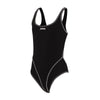Maillot de bain 1 pièce Melbourne Haxback Fille Noir-Blanc Taille 28-8A Zoggs 463317BKWH28