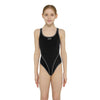Maillot de bain 1 pièce Melbourne Haxback Fille Noir-Blanc Taille 30-10A Zoggs 463317BKWH30