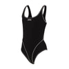 Maillot de bain 1 pièce Melbourne Haxback Fille Noir-Blanc Taille 30-10A Zoggs 463317BKWH30