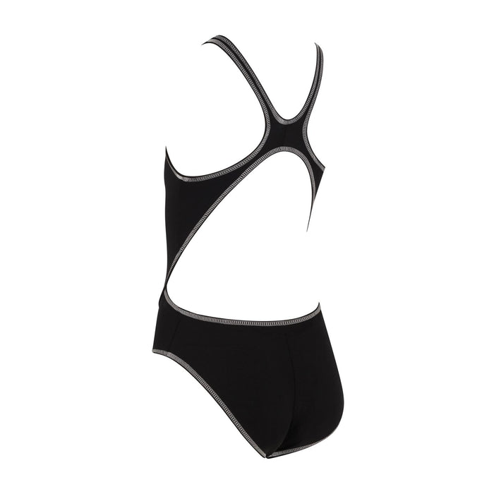 Maillot de bain 1 pièce Melbourne Haxback Fille Noir-Blanc Taille 34-14A Zoggs 463317BKWH34