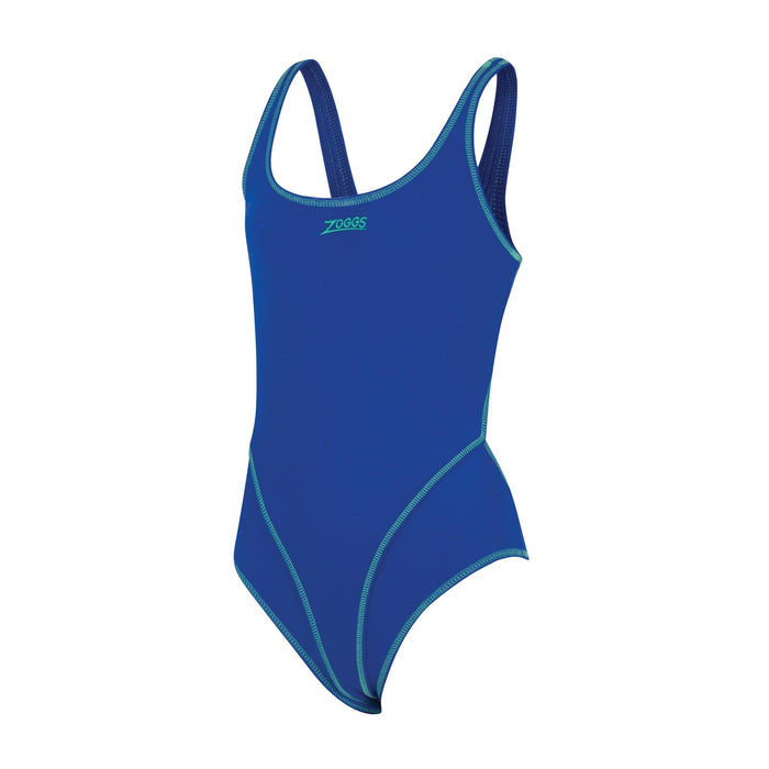 Maillot de bain 1 pièce Melbourne Haxback Fille Bleu royal-Menthe Taille 32-12A Zoggs 463317RYMN32