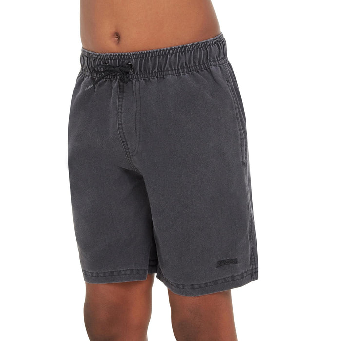 Short de bain Mosman Washed 15'' Garçon Anthracite Taille M Zoggs 463476CHM