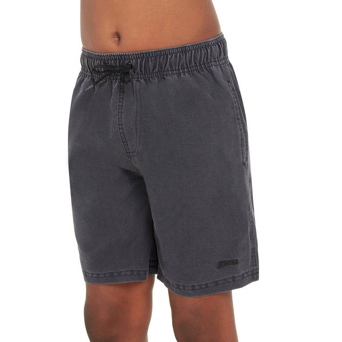 Short de bain Mosman Washed 15'' Garçon Anthracite Taille S Zoggs 463476CHS