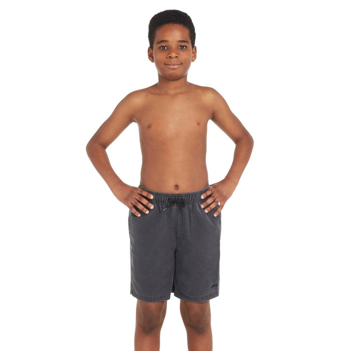 Short de bain Mosman Washed 15'' Garçon Anthracite Taille S Zoggs 463476CHS