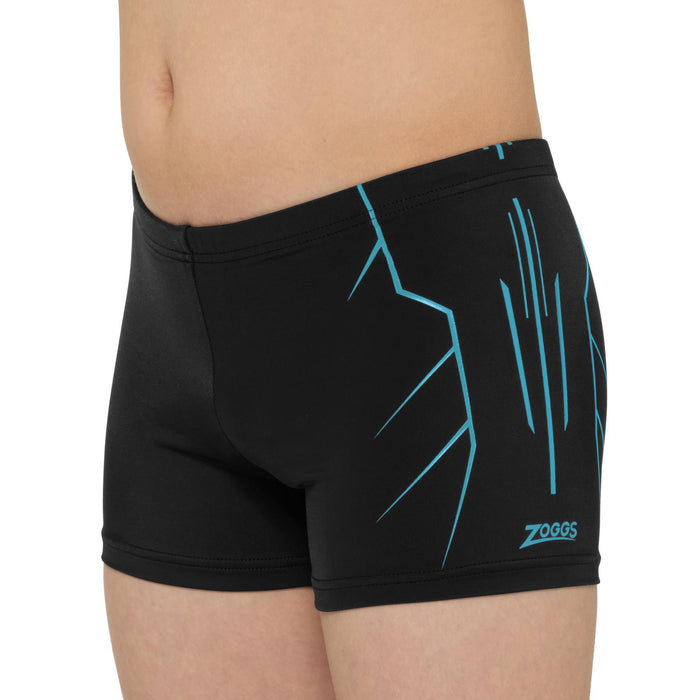 Boxer de bain Combat 21 Garçon Noir Taille 24-8A Zoggs 463482COBK24
