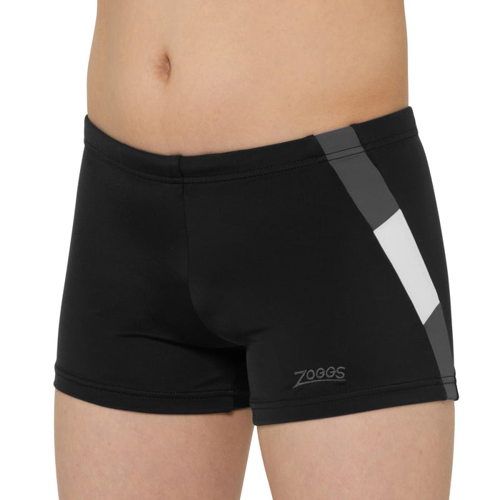 Boxer de bain Sydney 21 Garçon Noir-Gris Taille 27-12A Zoggs 463483BKGY27