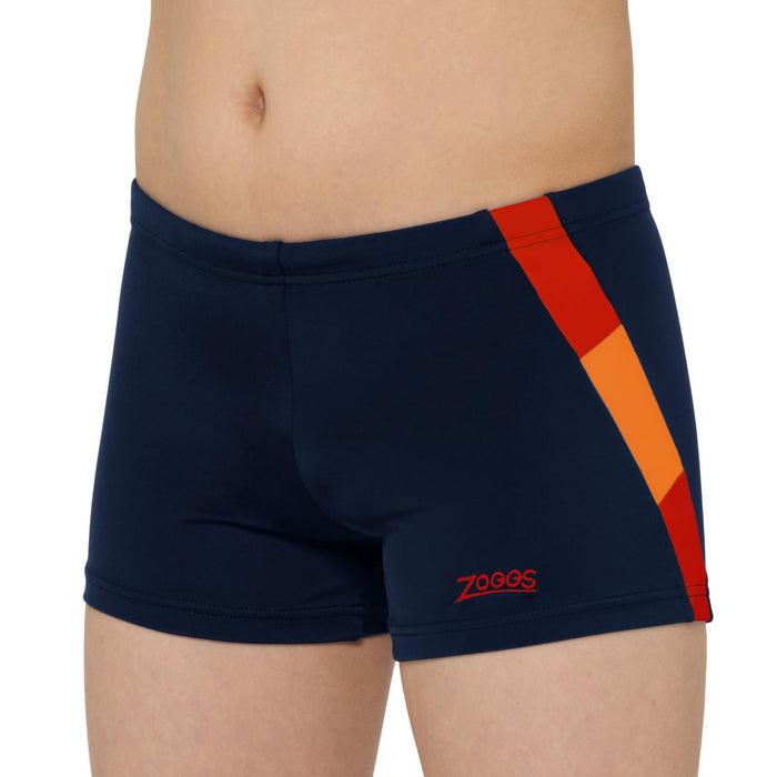 Boxer de bain Sydney 21 Garçon Bleu marine-Rouge Taille 24-8A Zoggs 463483NVRD24