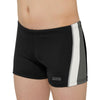 Boxer de bain Toronto Hip Racer 21 Garçon Noir-Gris Taille 24-8A Zoggs 463484BKGY24