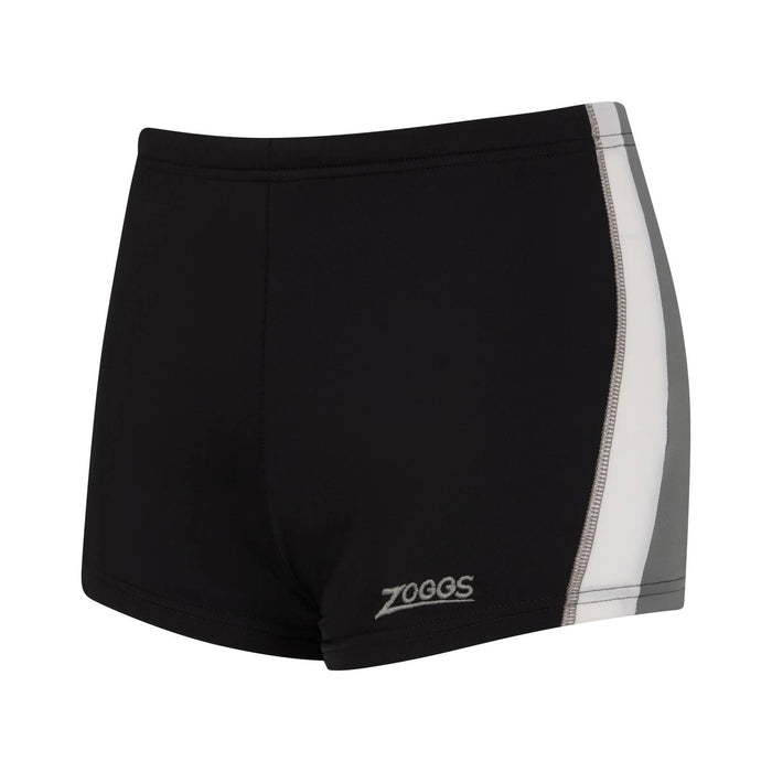 Boxer de bain Toronto Hip Racer 21 Garçon Noir-Gris Taille 25-10A Zoggs 463484BKGY25
