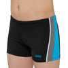Boxer de bain Toronto Hip Racer 21 Garçon Noir-Turquoise Taille 23-6A Zoggs 463484BKTQ23
