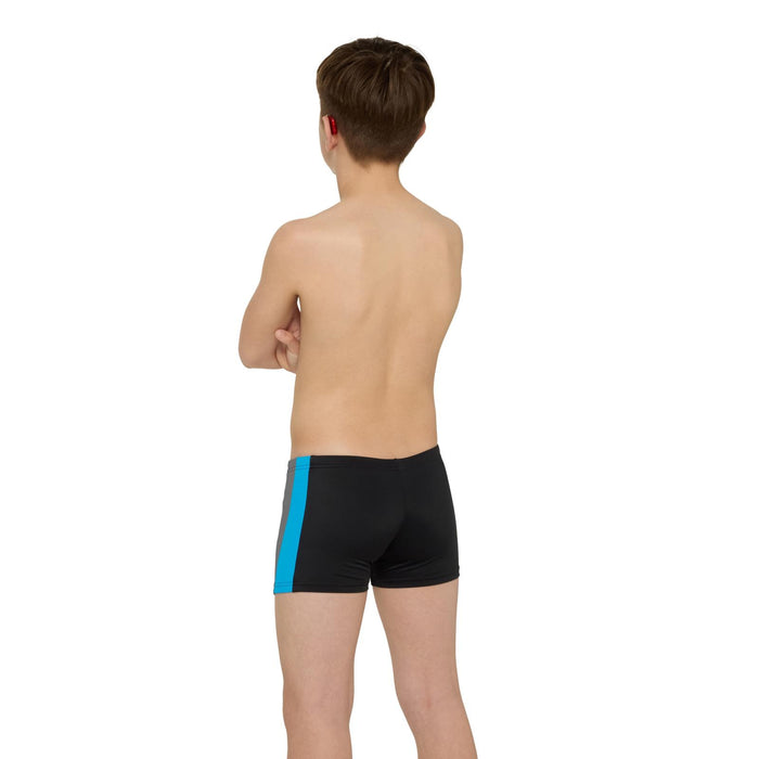 Boxer de bain Toronto Hip Racer 21 Garçon Noir-Turquoise Taille 25-10A Zoggs 463484BKTQ25