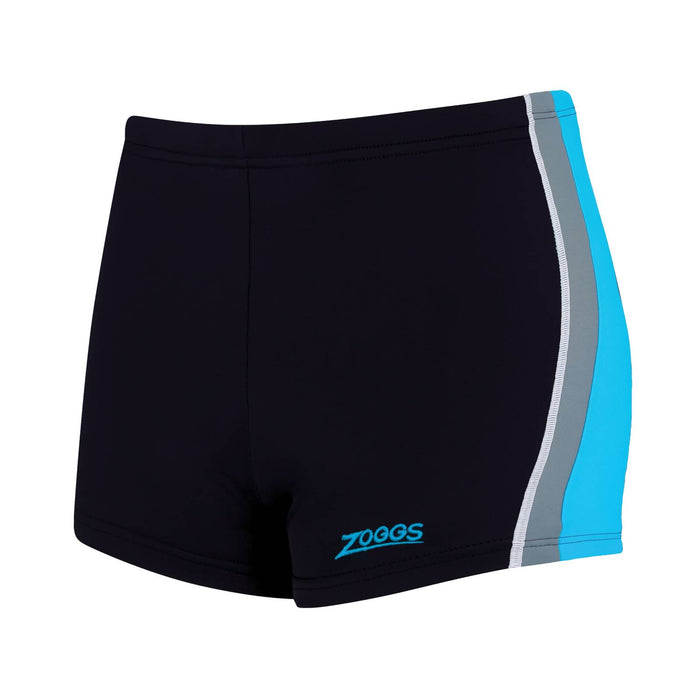 Boxer de bain Toronto Hip Racer 21 Garçon Noir-Turquoise Taille 29-14A Zoggs 463484BKTQ29