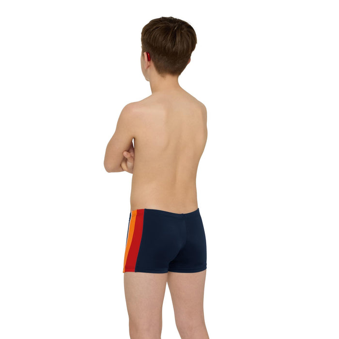 Boxer de bain Toronto Hip Racer 21 Garçon Bleu marine-Rouge Taille 24-8A Zoggs 463484NVRD24